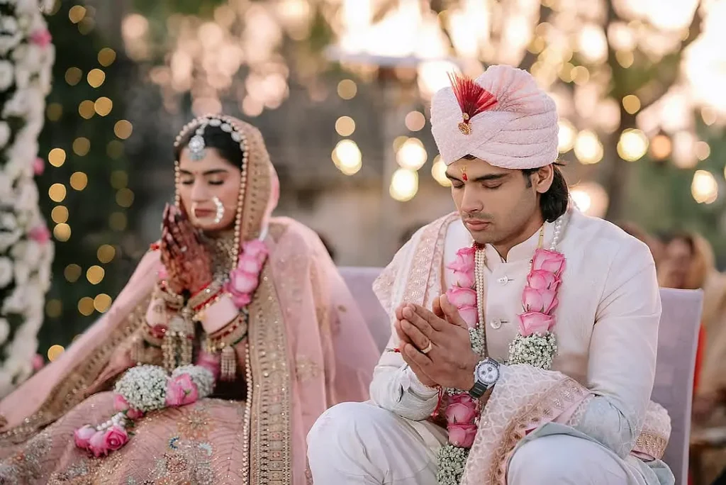 Neeraj Chopra Marries Tennis Coach Himani Mor in Private Ceremony