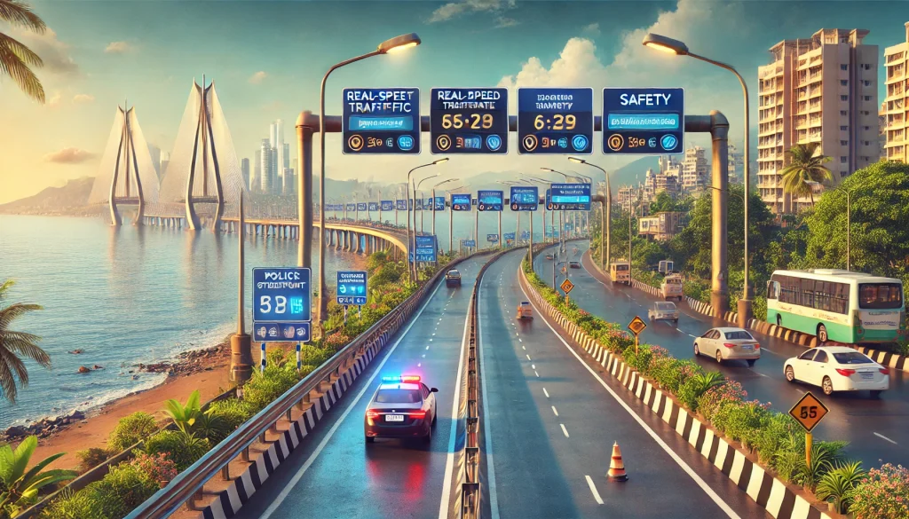Mumbai Coastal Road Gets 24/7 Cops, Digital Alerts!