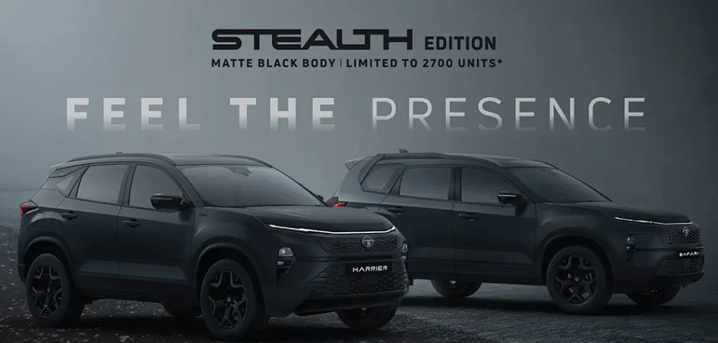 Tata Safari Turns 27: Limited STEALTH Edition Launched