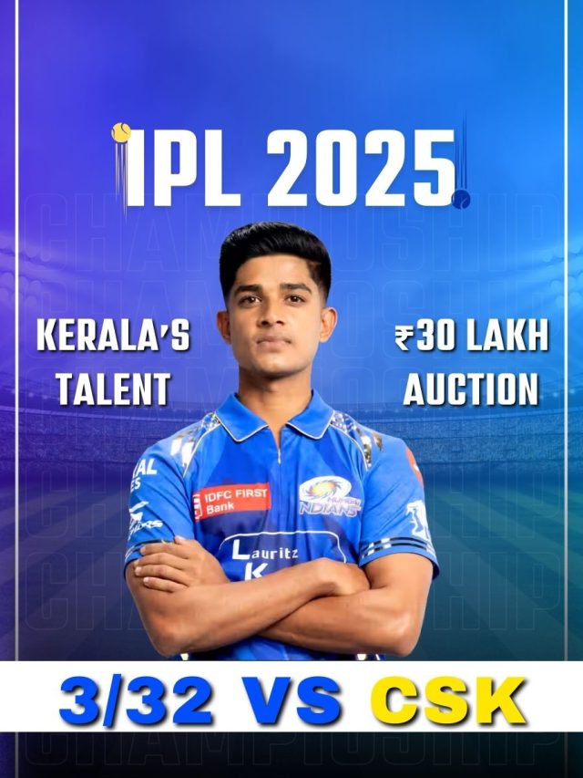 Vignesh Puthur: From Kerala’s Local Leagues to IPL Stardom