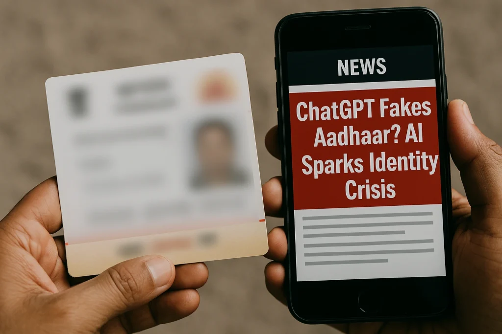 ChatGPT Fakes Aadhaar? AI Sparks Identity Crisis
