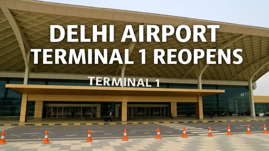 T1’s Back! Delhi Airport Shuffles Flights Again