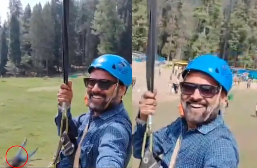 Tourist Captures Pahalgam Attack While Ziplining, Video Goes Viral