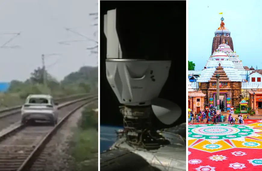 Evening News: Axiom-4 Soars with Indian Astronaut, Puri Readies for Rath Yatra & More