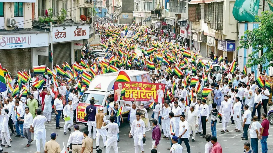 મુંબઈમાં યોજાઈ મહારેલી
