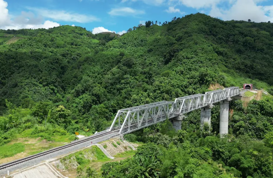 A Railway Through the Hills: Bairabi–Sairang Line Transforms Mizoram’s Connectivity