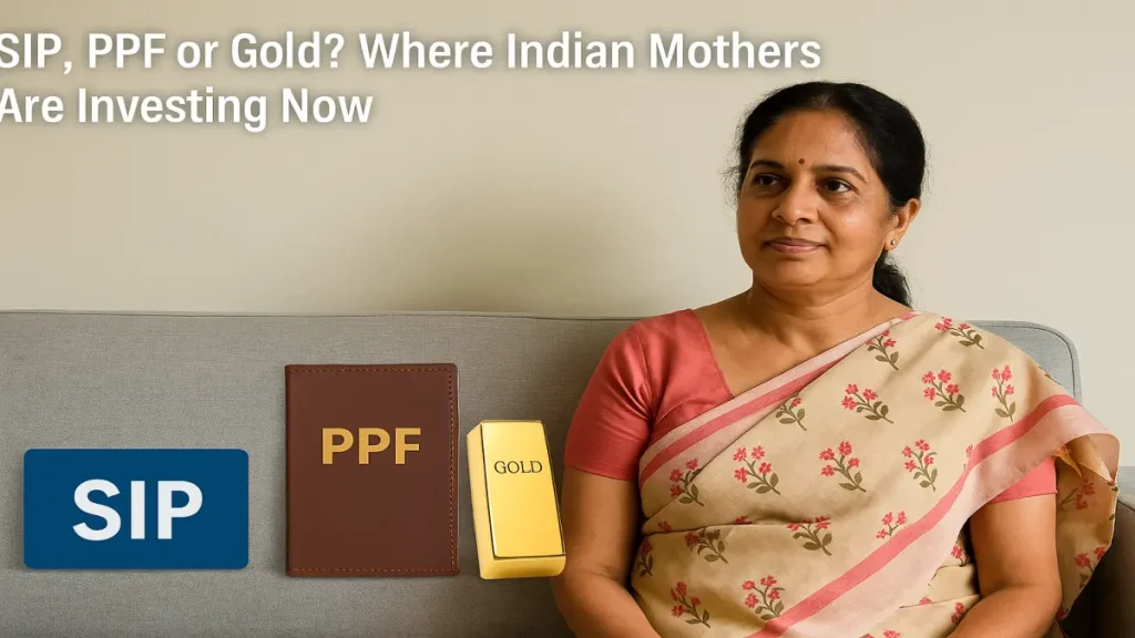 SIP, PPF or Gold? Where Indian Mothers Are Investing Now