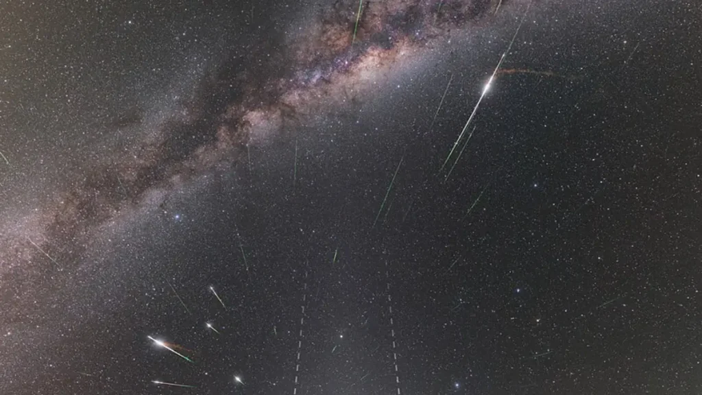 Meteor Showers and Space Dust: A Dance of Fire in the Night Sky