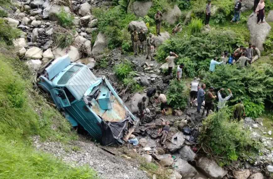 Three CRPF Jawans Killed in Udhampur Vehicle Accident