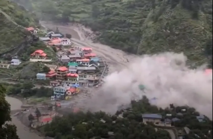 Cloudburst Chaos: Uttarkashi Village Swamped by Flash Floods