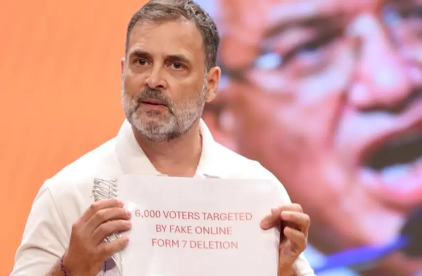 Democracy Under Question: What Rahul Gandhi’s “Vote Chori” Charges Mean for India