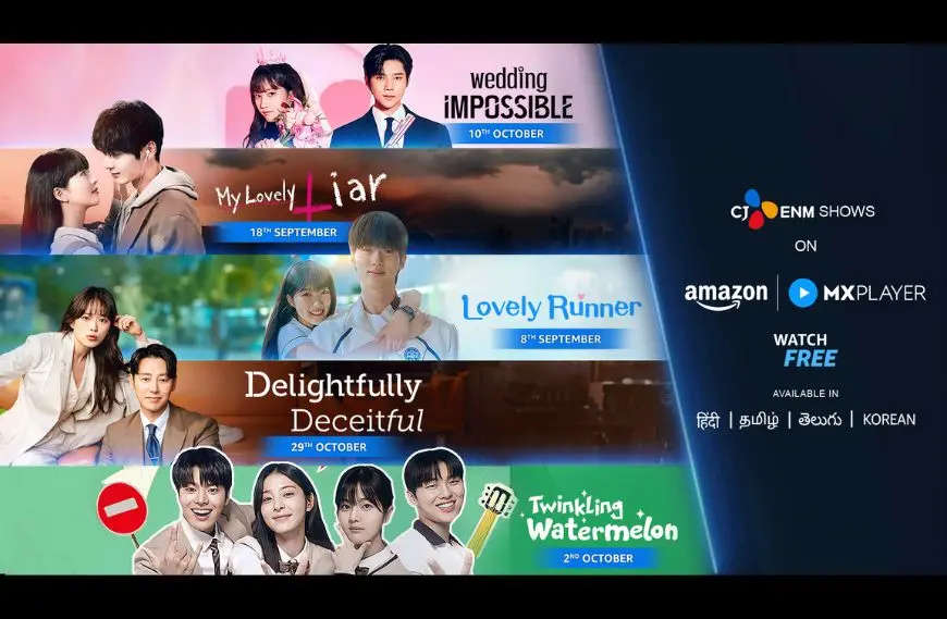 Amazon MX Player Brings 18 Popular K-Dramas Free to India in Partnership with CJ ENM