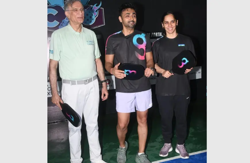 Saina Nehwal and Niranjan Hiranandani Shine at India’s First CXO Pickleball League