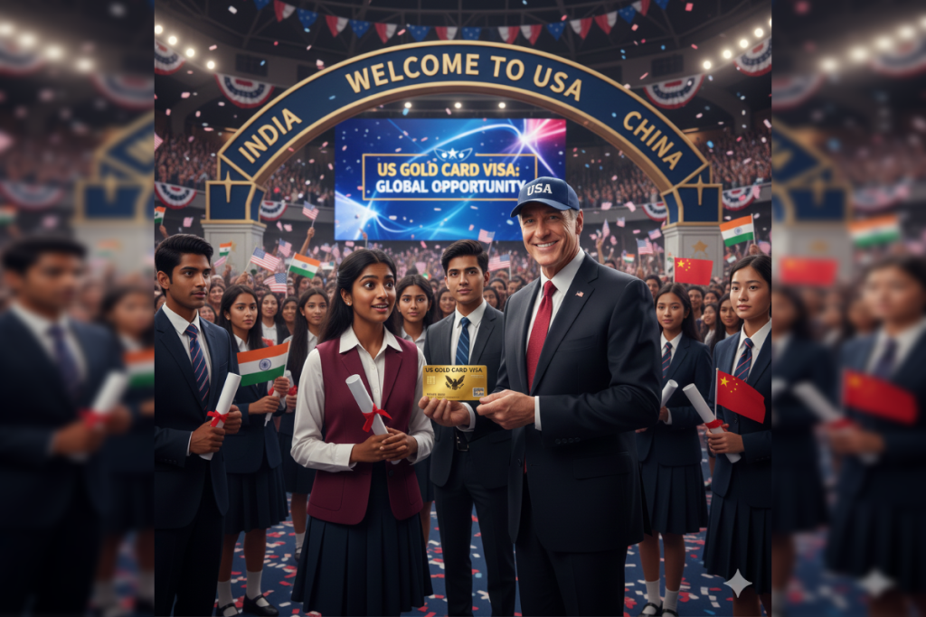यूएस गोल्ड कार्ड वीज़ा: भारत और चीन के छात्रों के लिए बड़ा अवसर या गंभीर चुनौती?