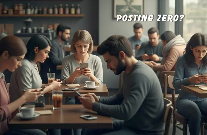 The Posting Zero Trend: Why the Internet Is Going Quiet