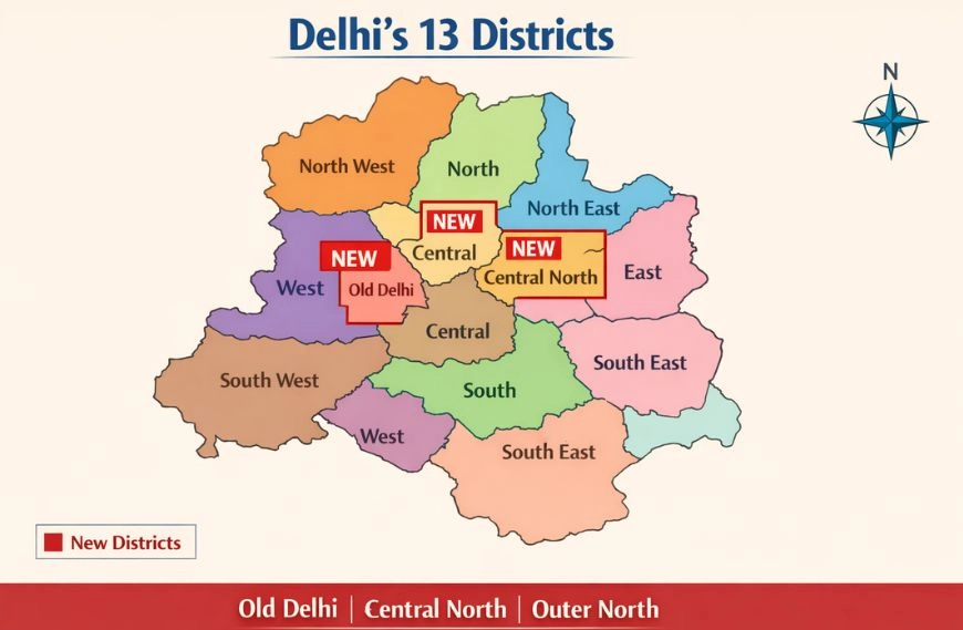 Citizen Convenience at the Core: How Delhi’s New Districts Will Simplify Services