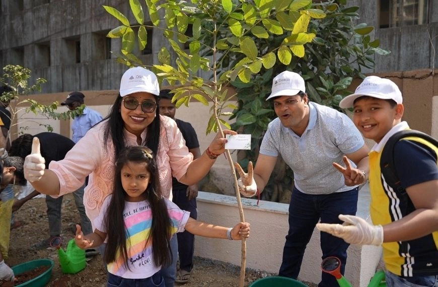 Chandak Group Celebrates 40 Years with #Mission4000Trees, Strengthening Mumbai’s Green Cover