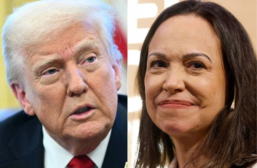 Machado Urges Venezuelans to “Count on Trump” After Washington Meeting