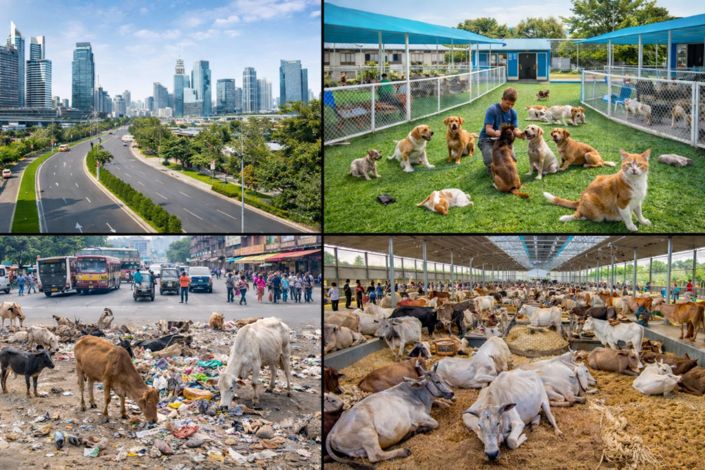 Stray Animals on India’s Streets: A Growing Challenge for Public Safety and Urban Life