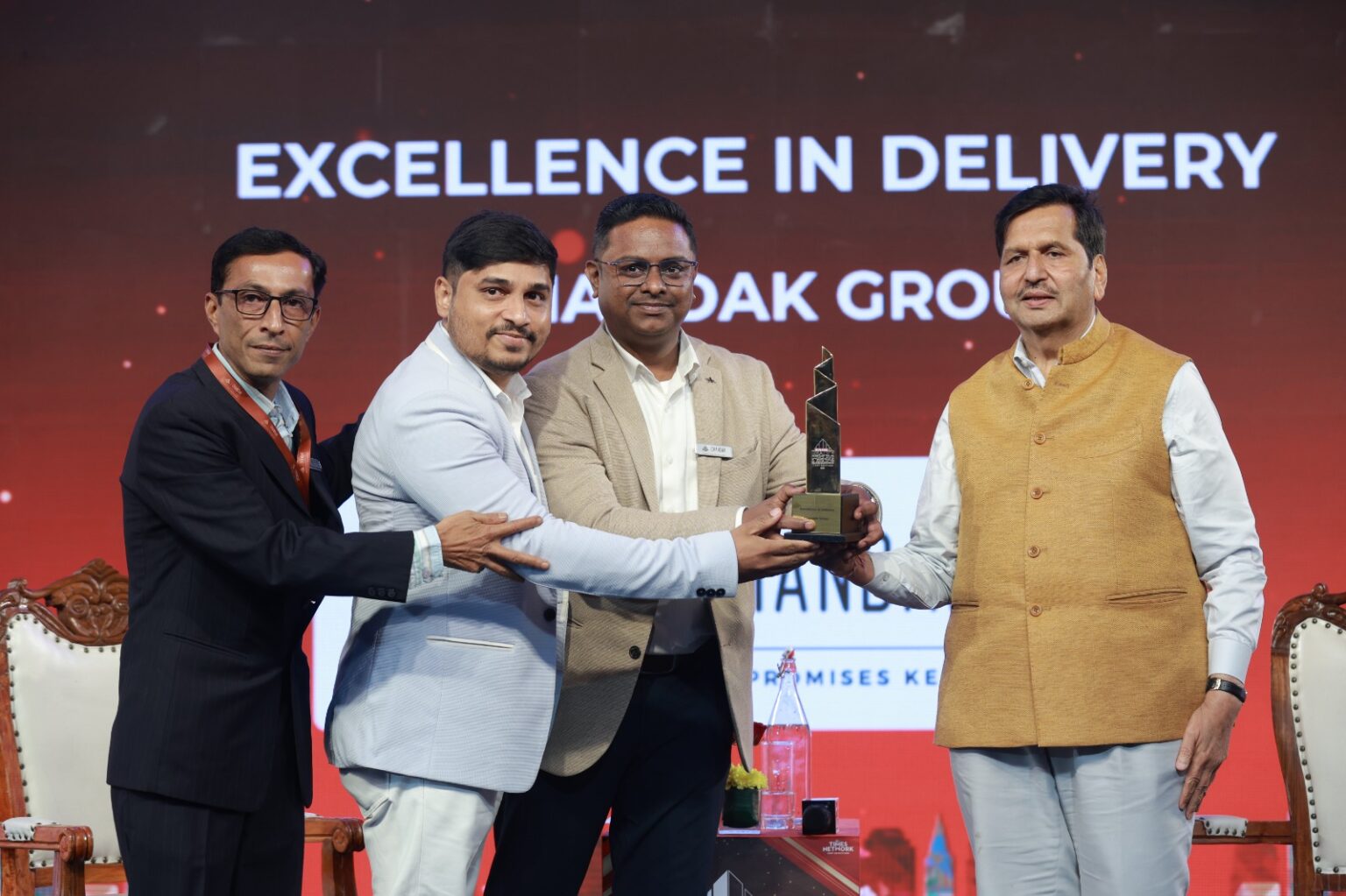 Chandak Group Wins ‘Excellence in Delivery’ Award at ETNOW.in Realty Conclave 2026