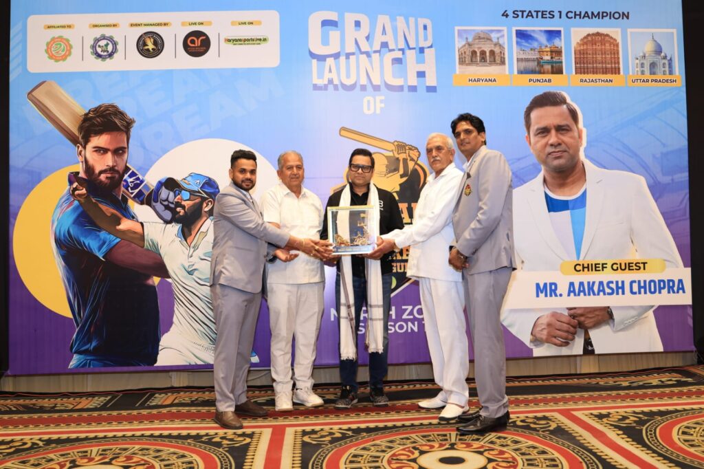 Dream Tennis Cricket League Season 1 Launched in Kurukshetra with Aakash Chopra