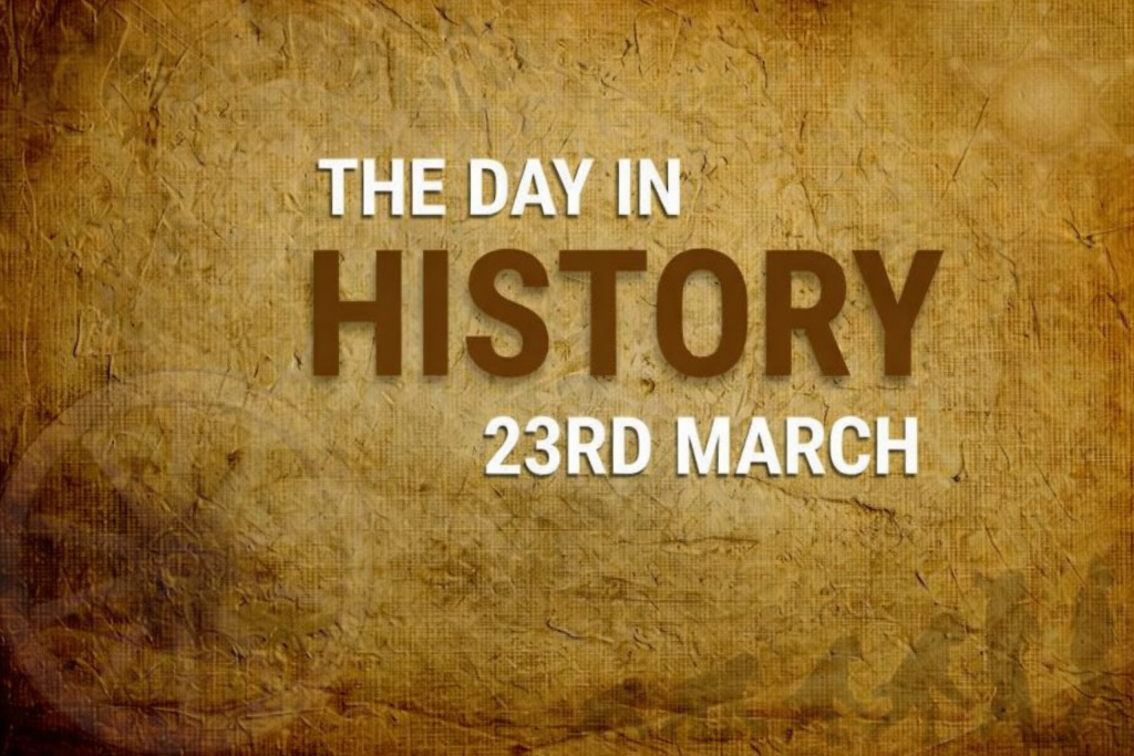 What happened on 23 March