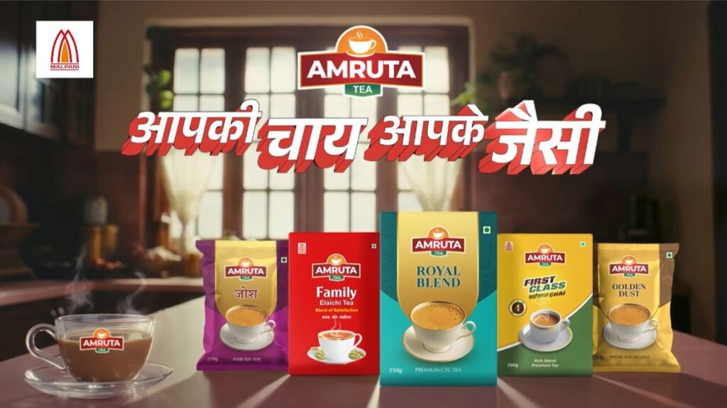 Amruta Tea Launches Three New Blends to Expand Portfolio in India