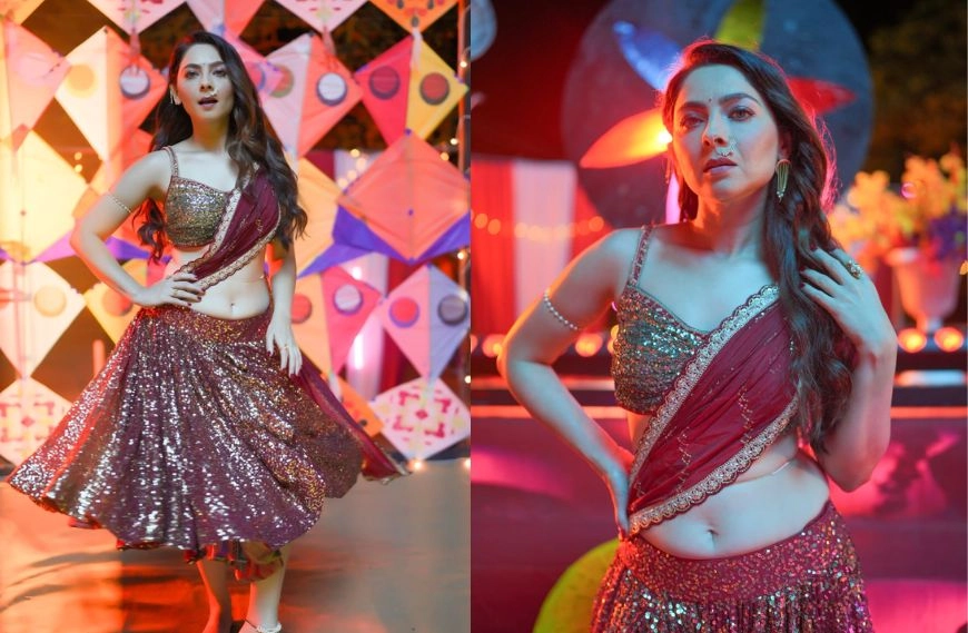 Sonalee Kulkarni Shines in Vibrant New Song from Salbardi