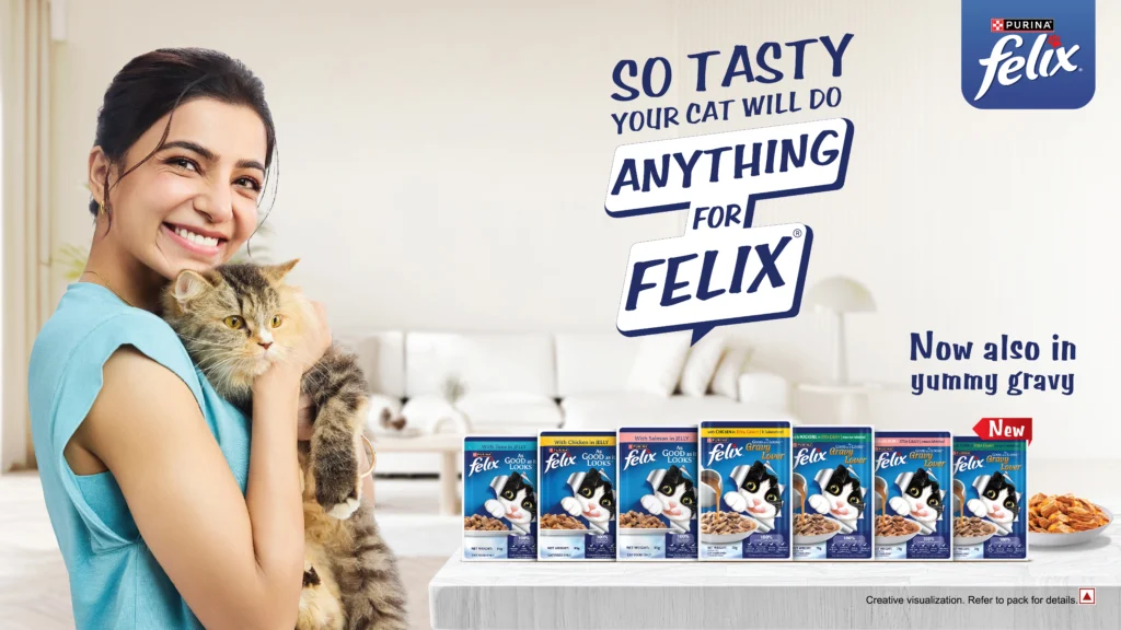 Nestlé Purina Launches New Cat Food Range in India with Felix Gravy Lover and Pro Plan Cat