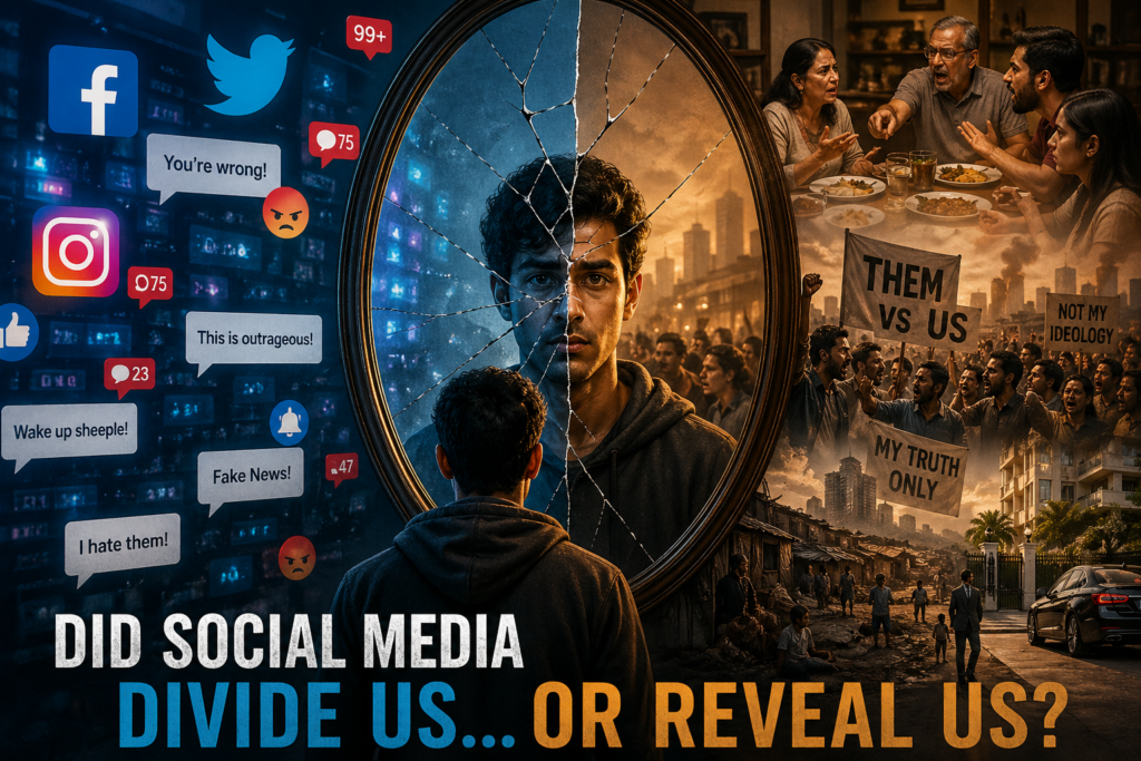 Social Media Didn’t Divide Us It Just Made the Division Visible