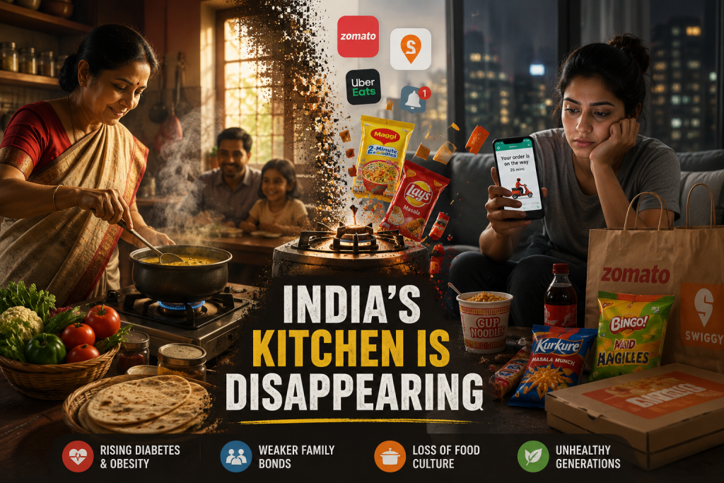 Packaged Food Is Winning And India’s Home Kitchen Is Losing