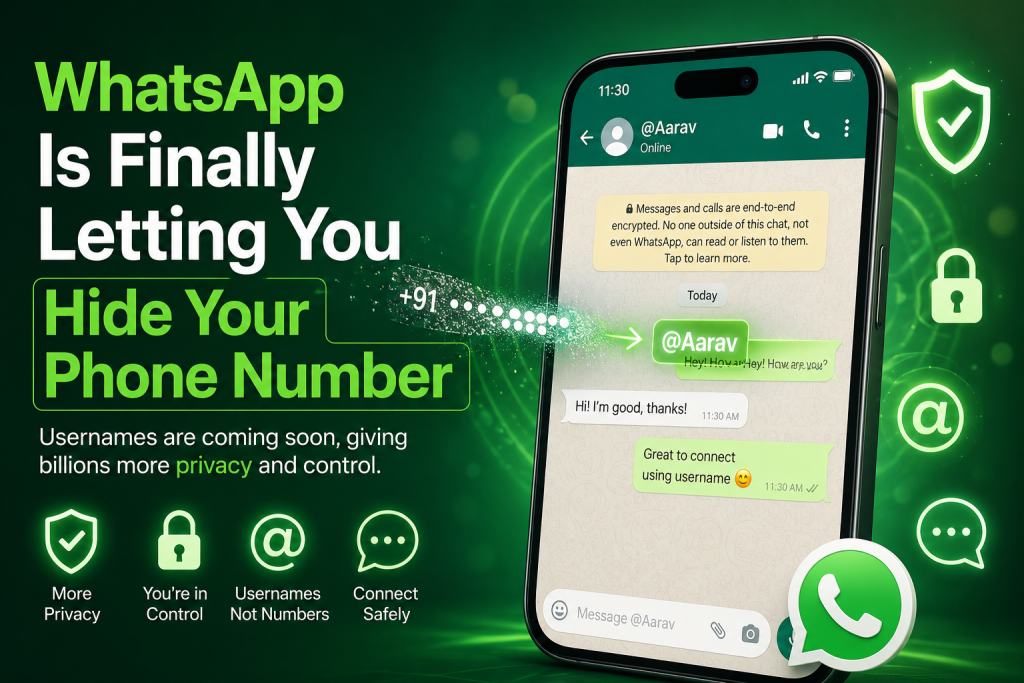 Your Phone Number Was Never Supposed to Be Your Identity. WhatsApp Just Agreed.