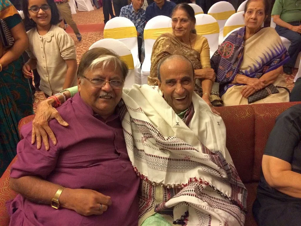 Arvind Vekaria with Tarak Mehta