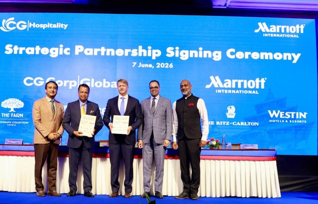 Marriott and CG Hospitality to Launch Three Luxury Hotels in India and Nepal by 2031