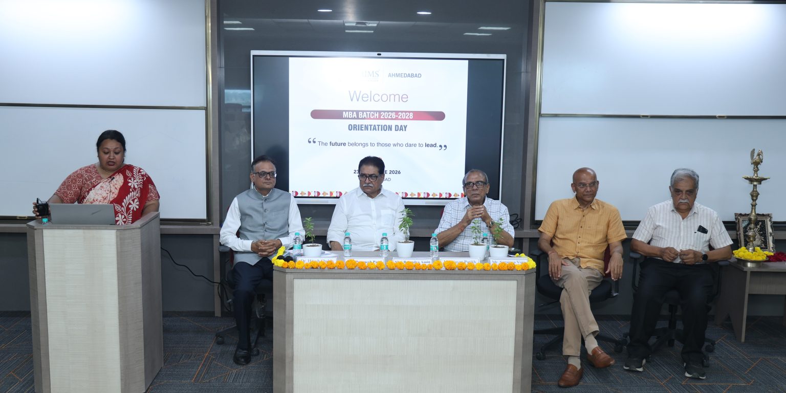 NMIMS Ahmedabad Welcomes First MBA Batch with Inaugural SBM Orientation Programme
