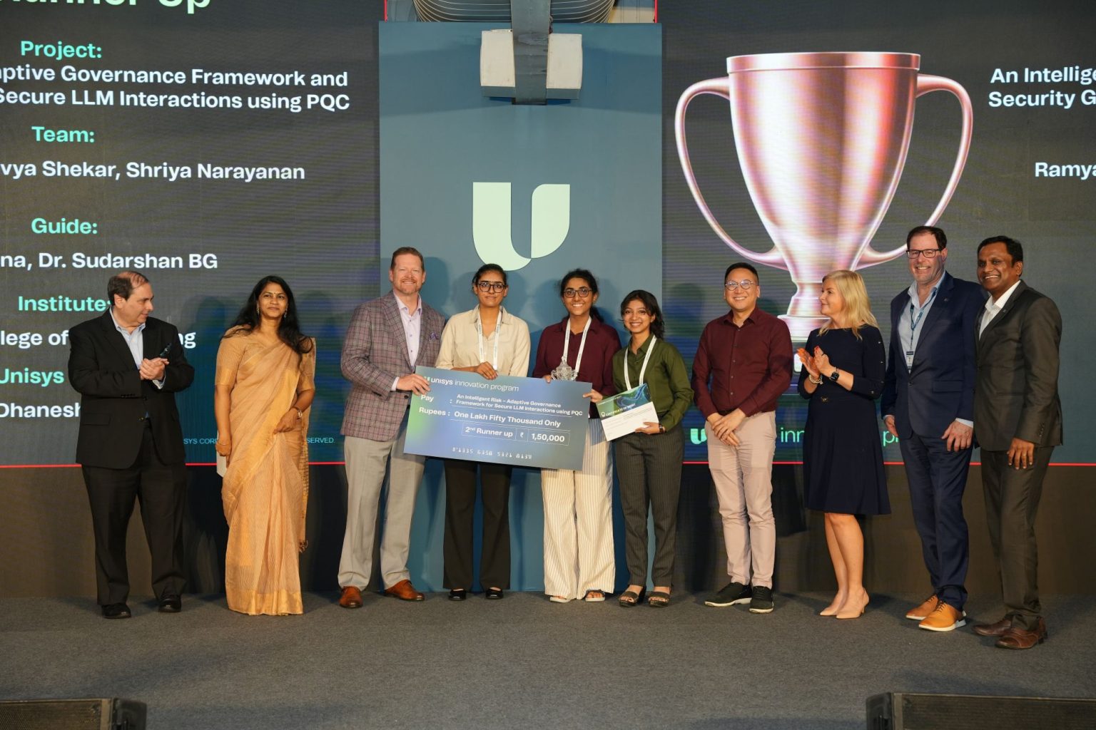 RV College Dominates Unisys Innovation Program 2026, Wins Top Honours