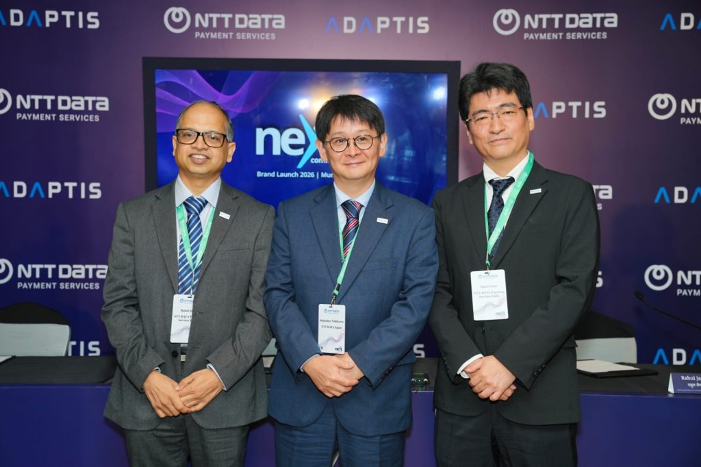 NTT DATA का ADAPTIS लॉन्च, व्यापारियों और MSMEs के लिए डिजिटल पेमेंट का नया ऑल-इन-वन प्लेटफॉर्म