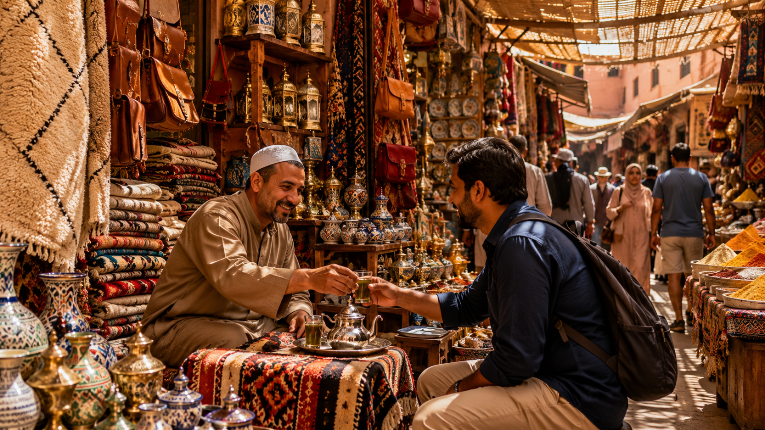 What Bargaining in a Marrakech Souk Can Teach You That No Delhi Market Ever Will