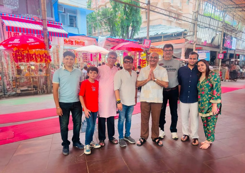 ‘Tom & Cherry’ Team Seeks Bappa’s Blessings, Begins Final Mumbai Promotions Tom & Cherry cast at Siddhivinayak Temple during Mumbai promotions