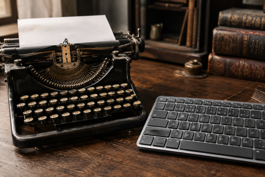पुराने टाइपराइटर से आधुनिक QWERTY कीबोर्ड तक की कहानी