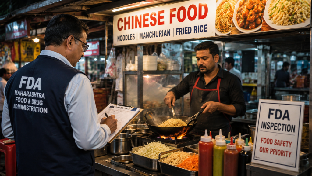 Roadside food stalls to be checked by FDA for hygiene and quality in Maharashtra