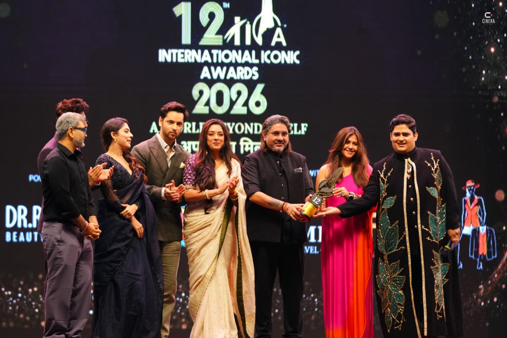 Rupali Ganguly and Shivam Khajuria honoured at International Iconic Awards