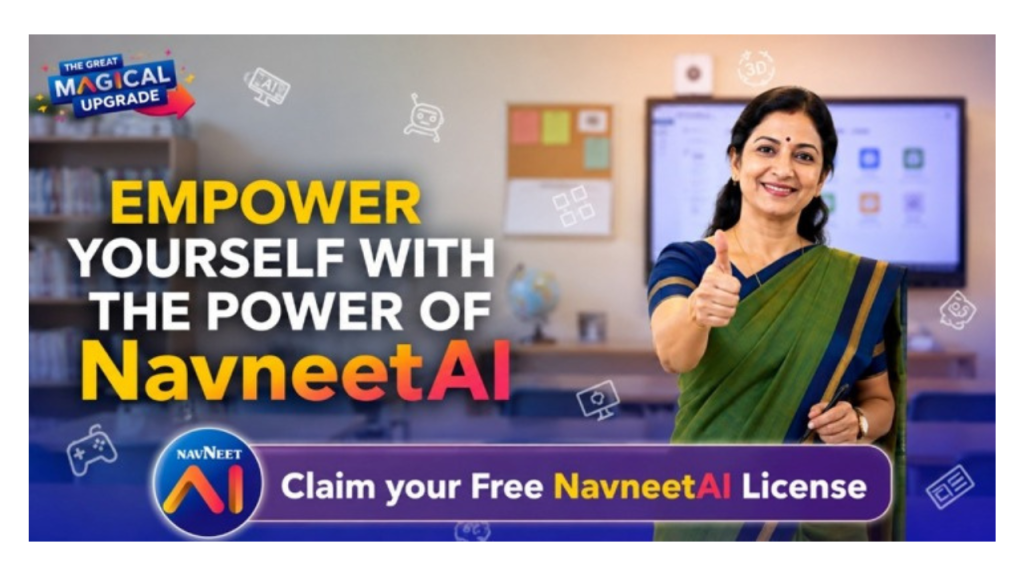 Navneet education offers free AI access to 1 Lakh teachers across India