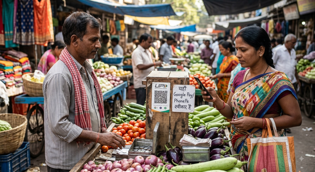 India’s UPI revolution faces a new challenge: Will digital payments remain free? Google Pay UPI payment interface showing digital payment through smartphone