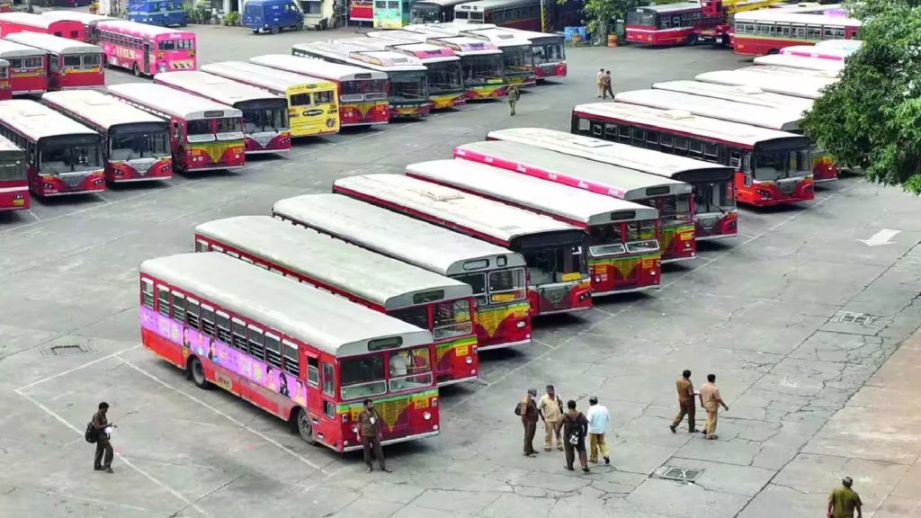 Mumbai’s BEST depots to get a ₹28,000-crore makeover under redevelopment plan BEST buses parked at a Mumbai depot representing the redevelopment plan of 22 BEST depots across the city