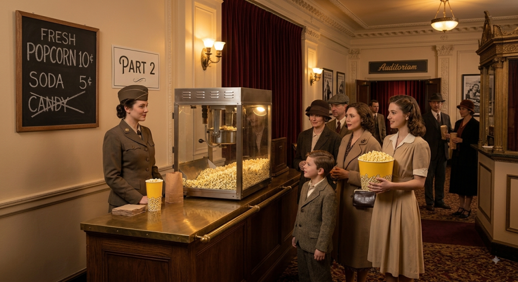 How Popcorn became the food we eat while watching movies – Part 2
