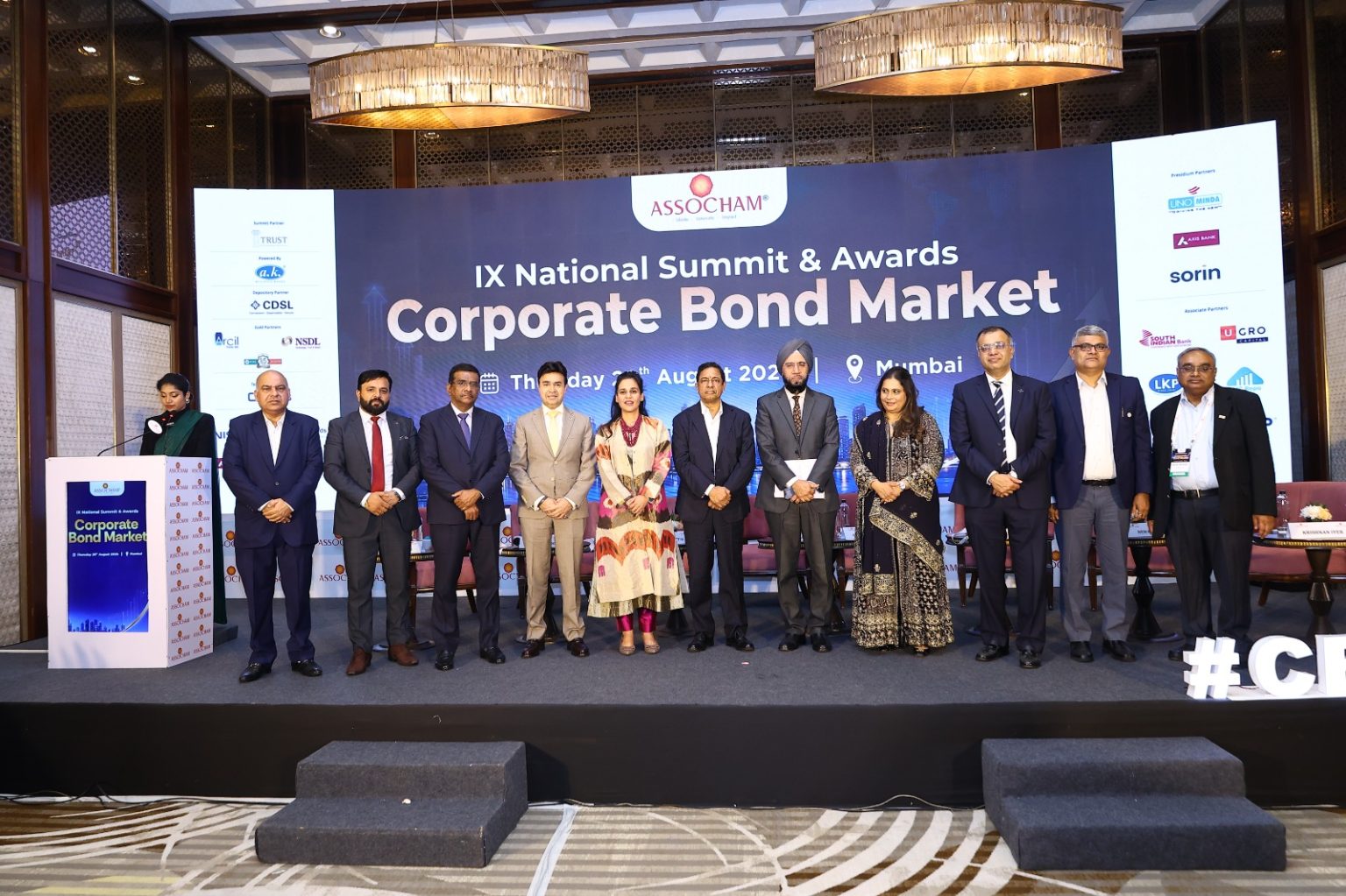 Strong corporate bond market crucial for India’s growth journey, says Maharashtra minister Ashish Jaiswal Ashish Jaiswal addressing the ASSOCHAM National Summit on strengthening India's corporate bond market.