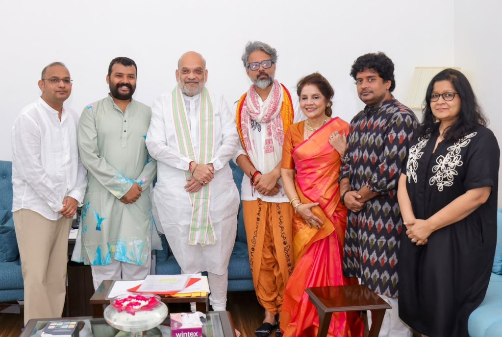 ‘Hanuman Ansh’ Team Meets Amit Shah in New Delhi, Discusses Indian Cultural Heritage