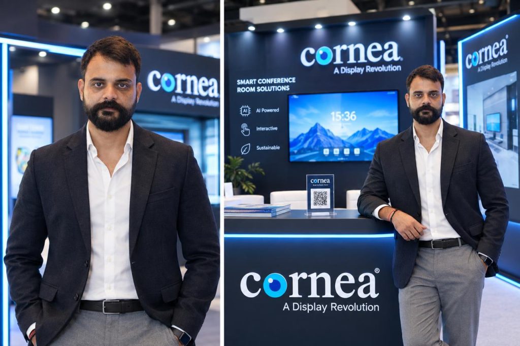 Cornia Takes Pro AV Beyond Screens with AI-Powered Solutions at InfoComm India 2026 Cornia showcases AI-powered Pro AV solutions at InfoComm India 2026 in Mumbai