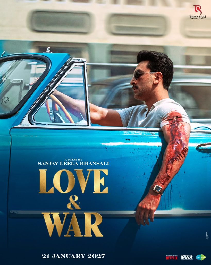Ranbir Kapoor in the first look of Love & War